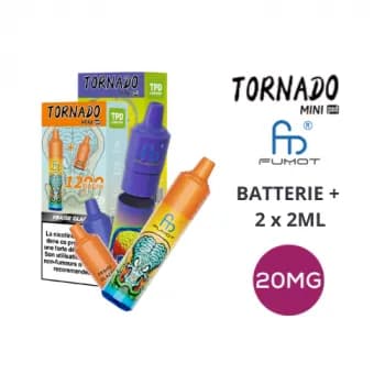 Fumot — Kit Tornado Mini 1200 Puffs (+ 2 Pods 2ml 20mg) Fumot