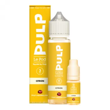 Pulp — Pack 60mL Citron Le Pod Liquide Pulp
