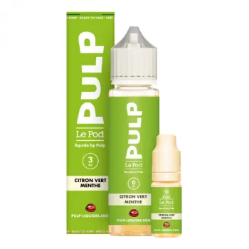 Pulp — Pack 60mL Citron Vert Menthe Le Pod Liquide Pulp