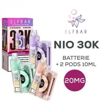 Elf Bar — Kit NIO 30K 2mL (+ 2 x 10ml) 20mg Elfbar
