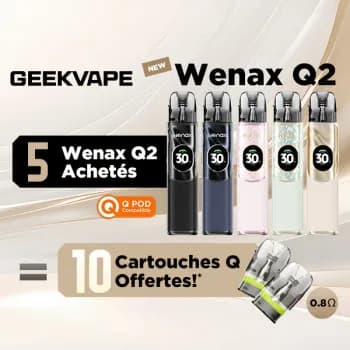 Geekvape — Offre Kit Wenax Q2 Geekvape 1