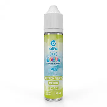 Alfaliquid — Citron Vert Melon Granita Soft x Alfaliquid 50mL