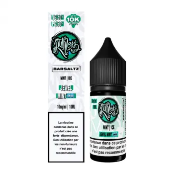 10ml — Jewel Mint On Ice Nic Salt BarSaltz Ruthless 10mL