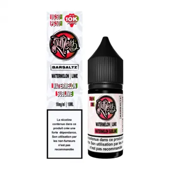 10ml — Watermelon Sublime Nic Salt BarSaltz Ruthless 10mL