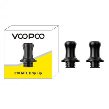 Voopoo — Lot de 2 Drip Tips 510 MTL PNP X Voopoo