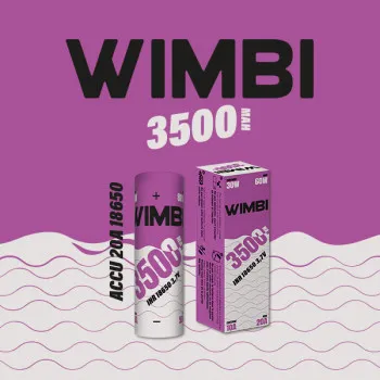 WIMBI — Accu 20A 18650 3500mAh WIMBI