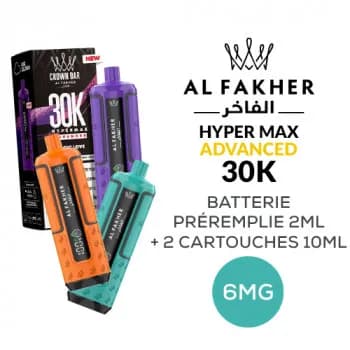 Fakher — Kit Hyper Max Advanced 30000 2mL (+ 2x10mL) 6mg Al Fakher