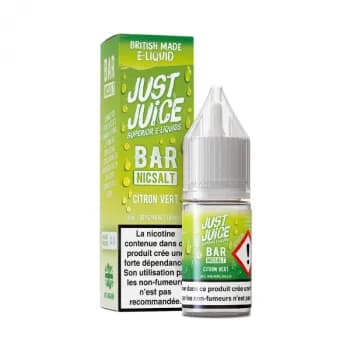 10ml — Citron Vert Nic Salt Bar NicSalt Just Juice 10mL