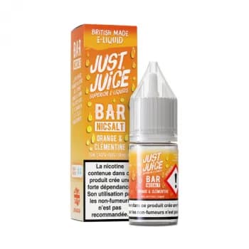 10ml — Orange & Clémentine Nic Salt Bar NicSalt Just Juice 10mL