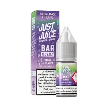 10ml — Raisin Aloe Vera Nic Salt Bar NicSalt Just Juice 10mL