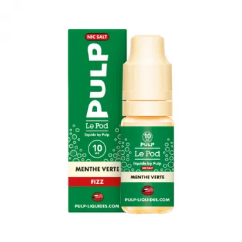 Pulp — Menthe Verte Nic Salt Le Pod Liquide Fizz Pulp 10mL