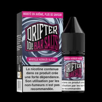 Drifter — Myrtille Acidulee Glacee Nic Salt Bar Salts Drifter 10ml