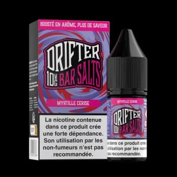 Drifter — Myrtille Cerise Nic Salt Bar Salts Drifter 10ml
