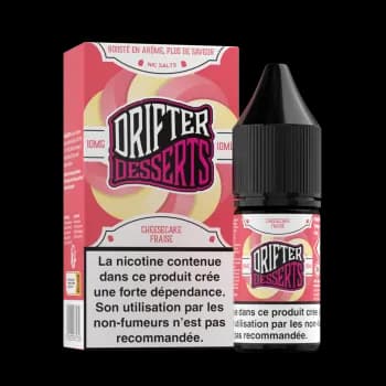 Drifter — Cheescake Fraise Nic Salt Desserts Salts Drifter 10ml