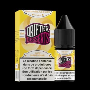 Drifter — Gaufre Banane Caramel Nic Salt Desserts Salts Drifter 10ml