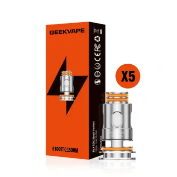 Geekvape — Pack de 5 resistances B Boost 0.15ohm GeekVape