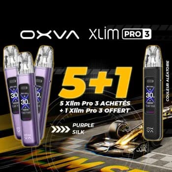 Oxva — Offre Kit XLim Pro 3 Purple Silk OXVA