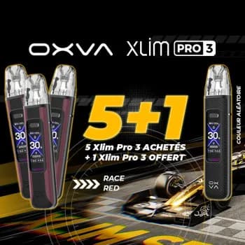 Oxva — Offre Kit XLim Pro 3 Race Red OXVA