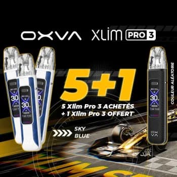 Oxva — Offre Kit XLim Pro 3 Sky Blue OXVA