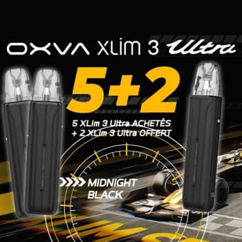 Oxva — Offre Kit Xlim 3 Pod Ultra Midnight Black OXVA