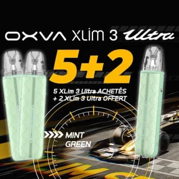 Oxva — Offre Kit Xlim 3 Pod Mint Green Pink OXVA