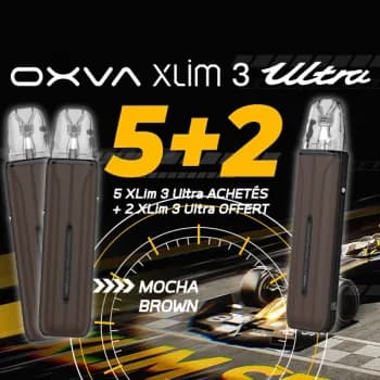 Oxva — Offre Kit Xlim 3 Pod Ultra Mocha Brown OXVA