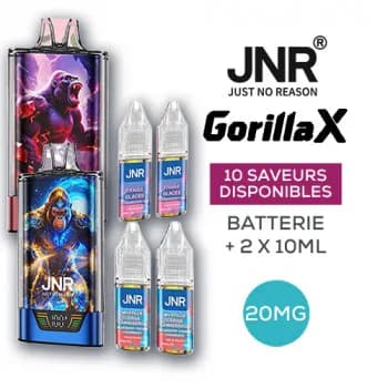 JNR — Kit Gorilla-X 43000 + 2x10ml 20mg JNR