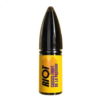 10ml — Cassis Fruit De La Passion Nic Salt Riot 10mL