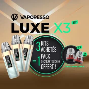 Vaporesso — Offre Kit Luxe X3 Fluid Green Vaporesso