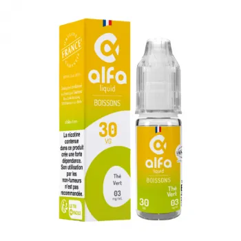 Alfaliquid — Thé Vert 50/50 Boissons Alfaliquid 10mL
