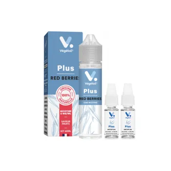 6mg — Red Berries Végétol Plus 50ml + 2 Boosters NicoPlus 6mg