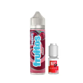 18mg — Cerise Fruitos Fresh 50ml + Booster Nic Up 10ml 18mg
