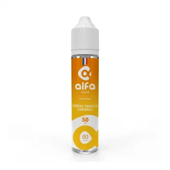 Alfaliquid — Creme Vanille Caramel Gourmands Alfaliquid 50ml