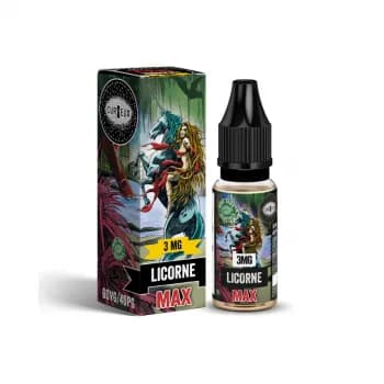 Curieux — Licorne Max Astrale Nic Salt Curieux 10ml