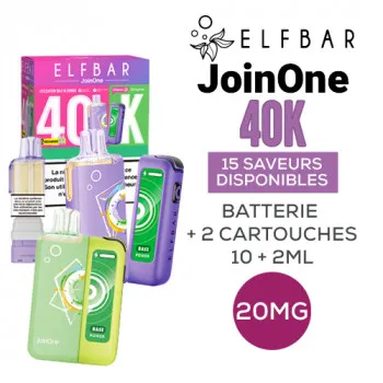 Elf Bar — Kit JoinOne 40000 (2x10ml 20mg) Elfbar