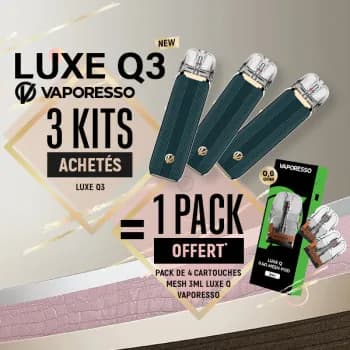 Vaporesso — Offre Kit Luxe Q3 Aegean Green Vaporesso