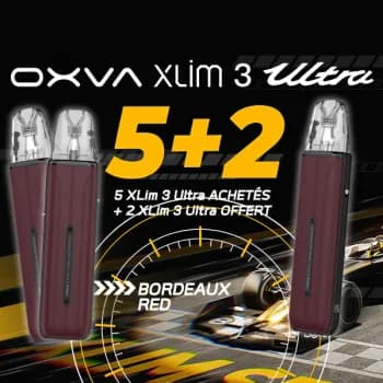 Oxva — Offre Kit XLim 3 Ultra Bordeaux Red OXVA