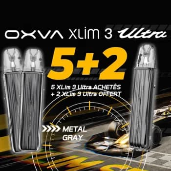 Oxva — Offre Kit Xlim 3 Ultra Metal Gray OXVA