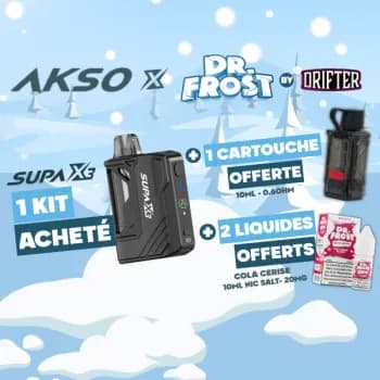 Frost — Offre Kit Supa X3 AKSO Black x Dr. Frost
