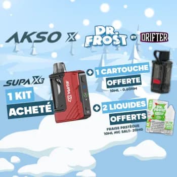 Frost — Offre Kit Supa X3 AKSO Red x Dr. Frost