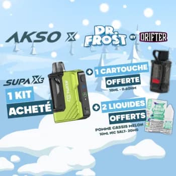 Offre Kit Supa X3 AKSO Green x Dr. Frost