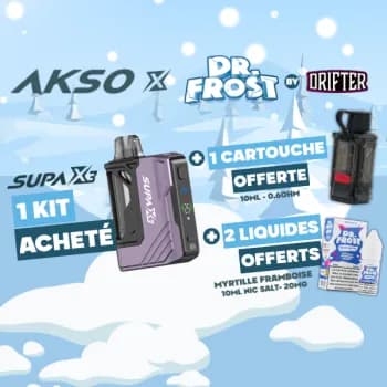 Offre Kit Supa X3 AKSO Purple x Dr. Frost