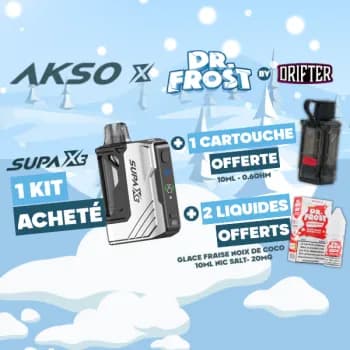 Offre Kit Supa X3 AKSO Silver x Dr. Frost