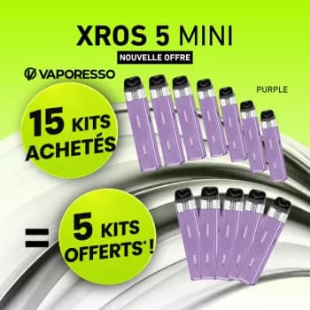 Vaporesso — Offre Kit Xros 5 Mini Purple Vaporesso