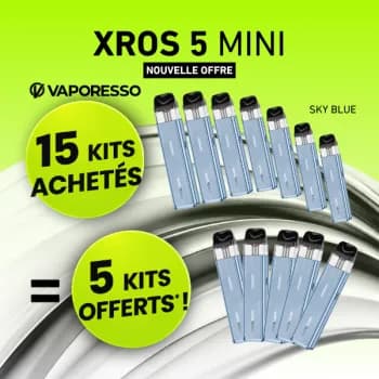 Vaporesso — Offre Kit Xros 5 Mini Sky Blue Vaporesso