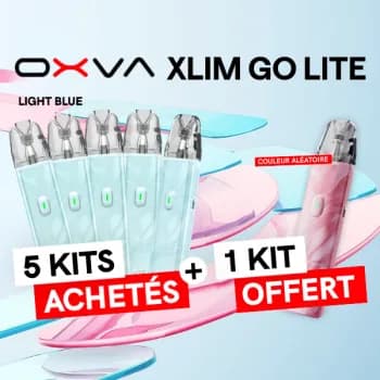 Oxva — Offre Kit XLim Go Lite Light Blue OXVA