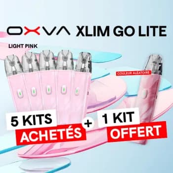 Oxva — Offre Kit XLim Go Lite Light Pink OXVA
