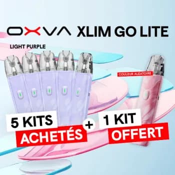 Oxva — Offre Kit XLim Go Lite Light Purple OXVA