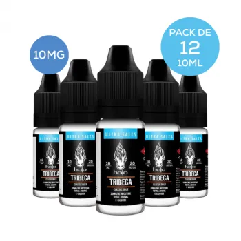 Halo — Tribeca Ultra Salts Halo 10mL 10mg (Pack de 12 Bouteilles)