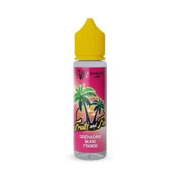 Grenadine Mure Fraise Fruits And Sun Vape Institut & Biarritz Lab 50ml